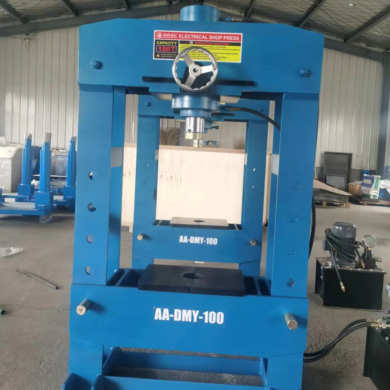 AA4C 50T100T 150T 200T 250T 300T Сверхмощный Козловой Электрический гидравлический цеховый пресс H рама