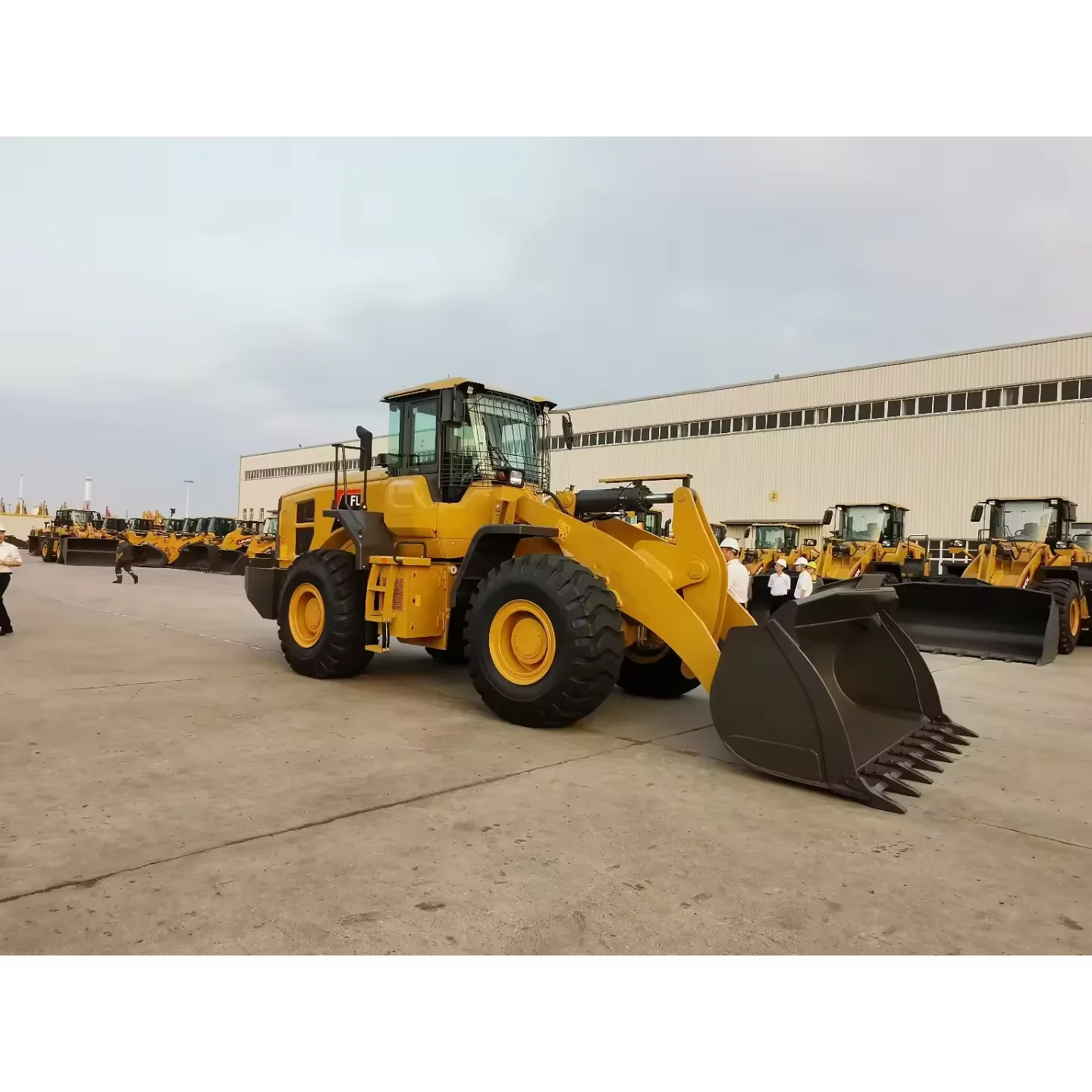 Горный погрузчик 5 т FL958K колесный с двигателем WEICHAI ZF 4BP-210 коробка передач 3 куб. М