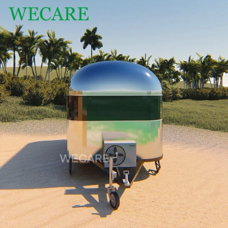 New model mobile caravan/ small caravan trailer for sale