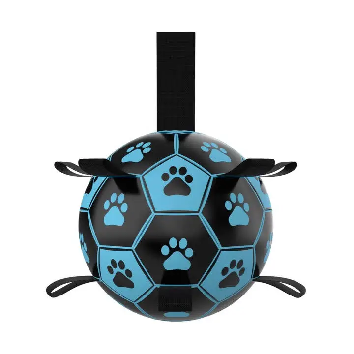 quick delivery Low MOQ custom color durable indestructible,  solid TPR floating strong chewing dog ball rubber ball/