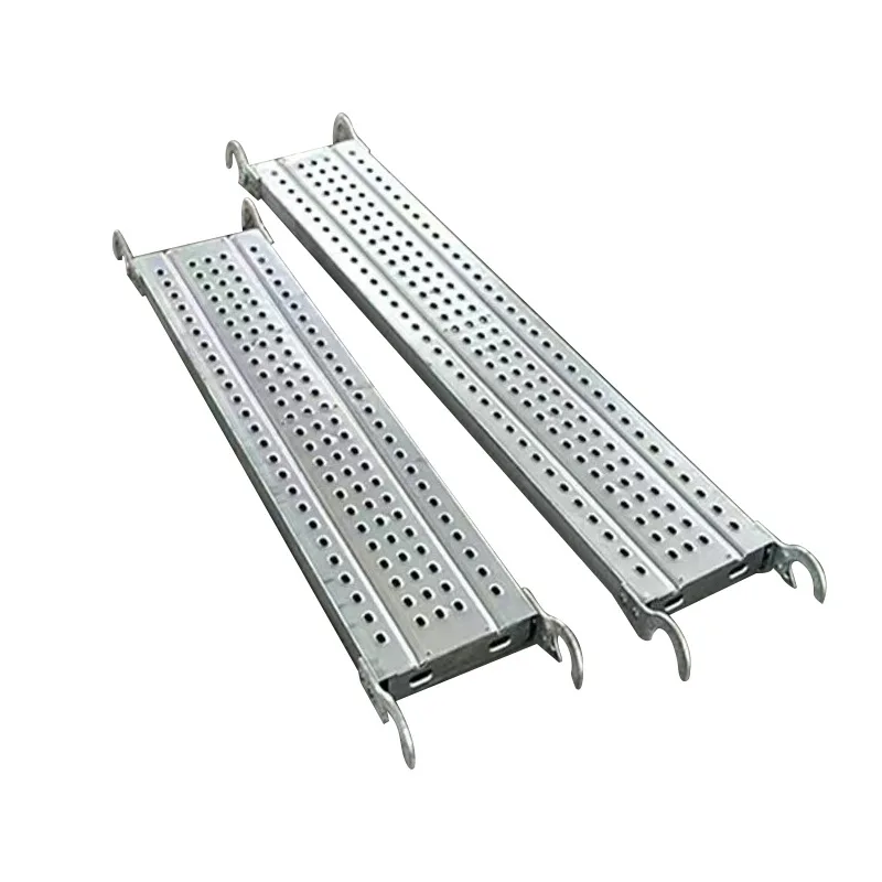 Traditional Style China Galvanized Painted Steel Ladder Catwalk Plank Hook Scaffold Prop Perforated Metal Scaffold Steel Plank