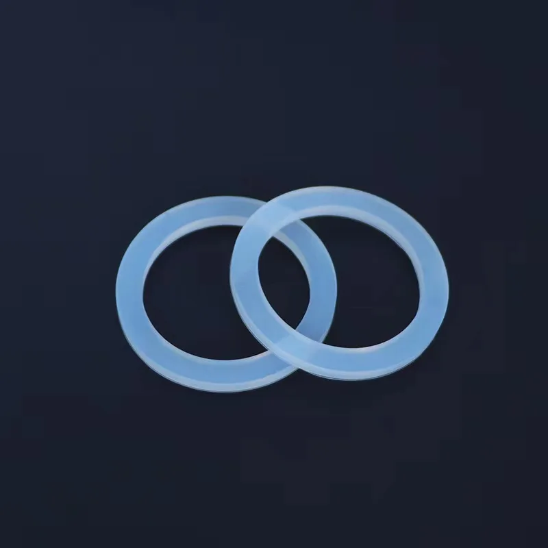 Factory transparent clear  silicone material rubber seal washer gasket
