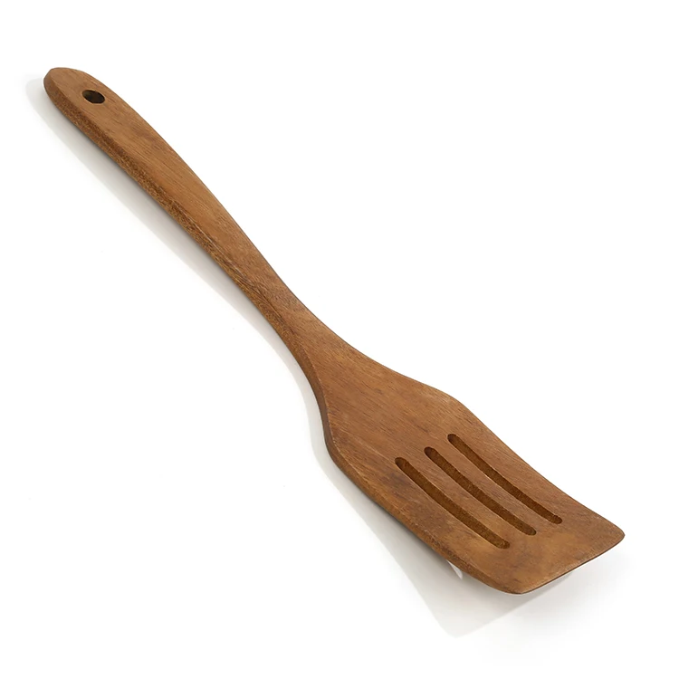 Высококачественная кухонная Профессиональная деревянная лопатка из акации и тика