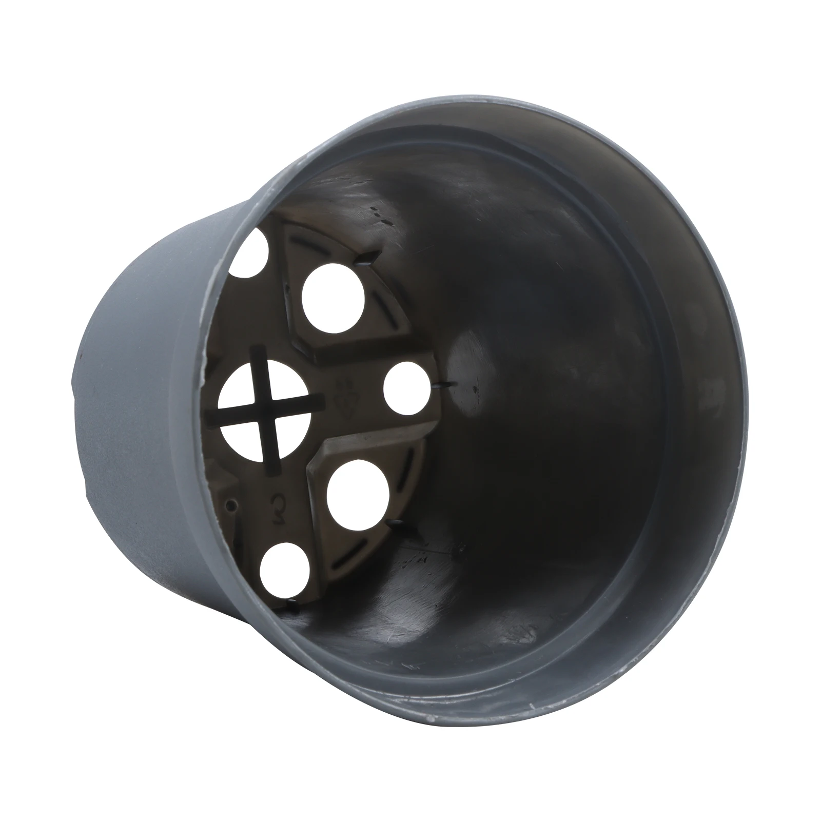 4 to 10 Inch Plastic Flower Pot Container Round Plastic Planter Pot With Tray Root Control Pot For Plant Seeds Nursery