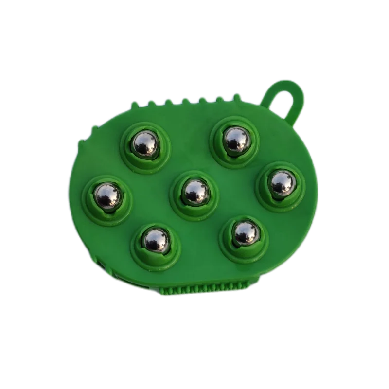 7 steel roller ball massage hand bath spike exfoliating massager