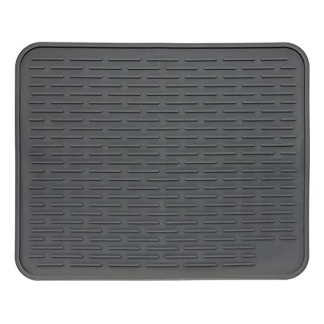 Kitchen Dish Drain Counter Silicone water filter pad Silicone insulated asphalt pad Drying mat