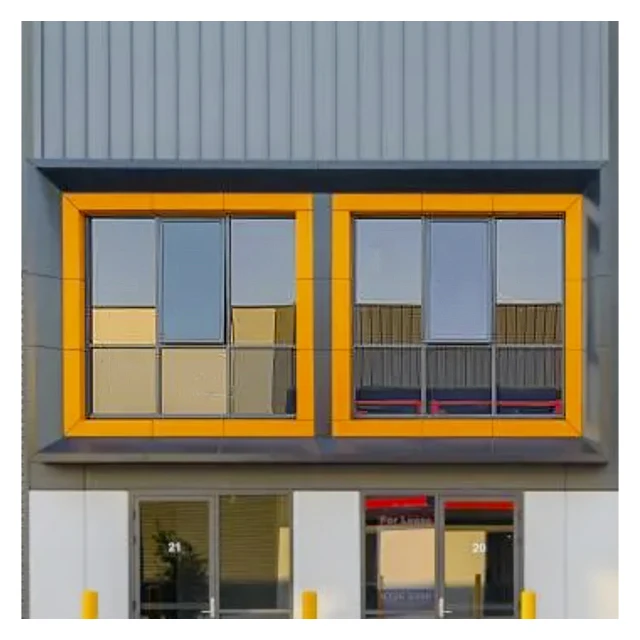 Алюминиевые австралийские стандартные Окна с цепной обмоткой | двойным остеклением