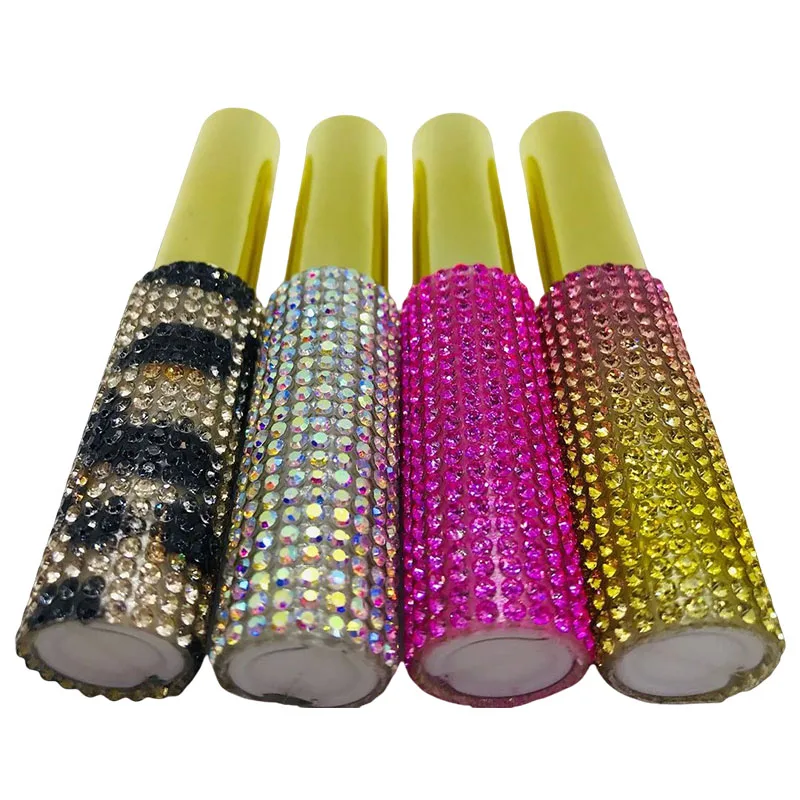 Private Label Black Clear Vegan Big Lash Adhesive Glue Latex Free Waterproof Lash Glue Water And Oil Proof Lash Adhesive