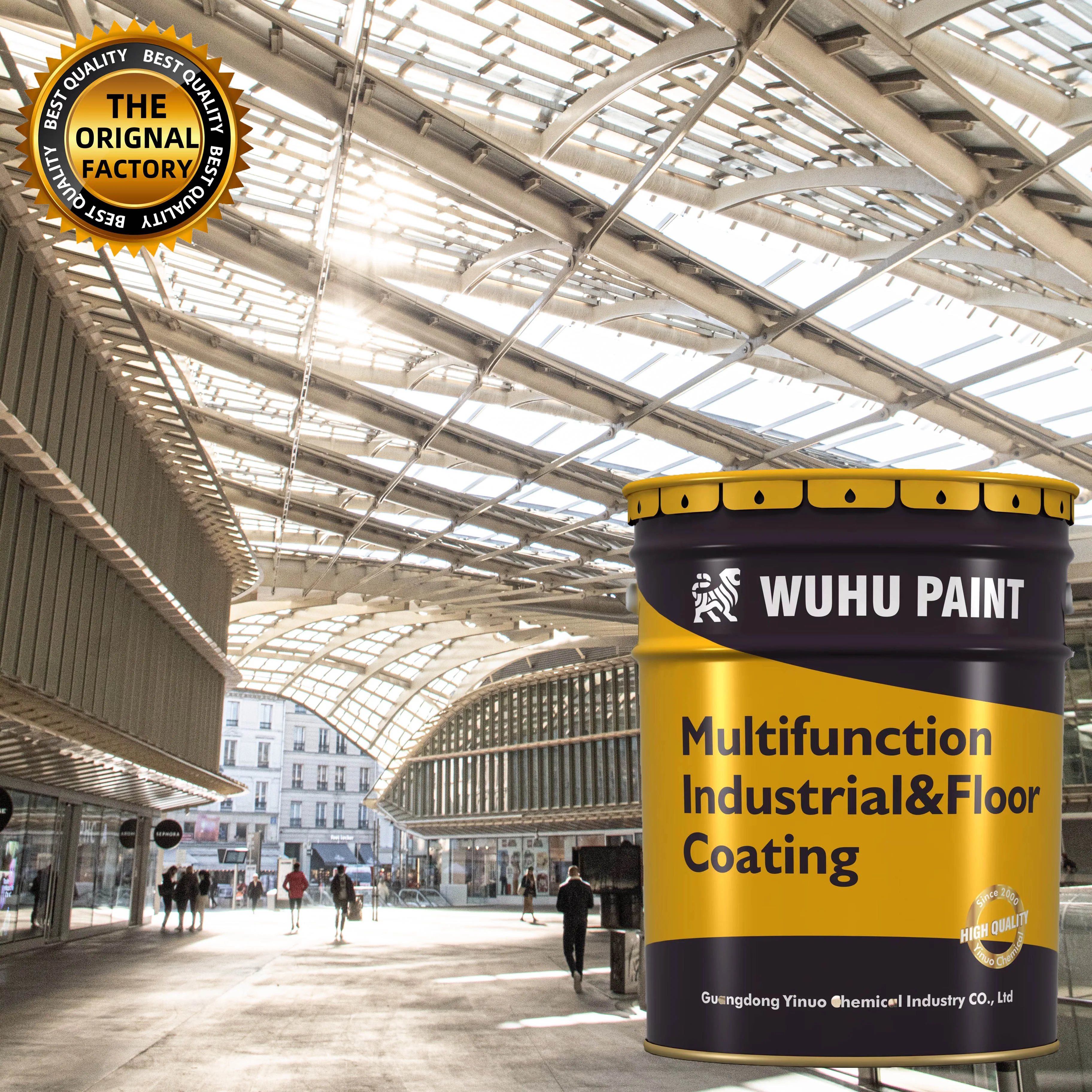 High quality metal epoxy coating steel bridge epoxy rubber anticorrosive paint resin coating marine grade epoxy paint