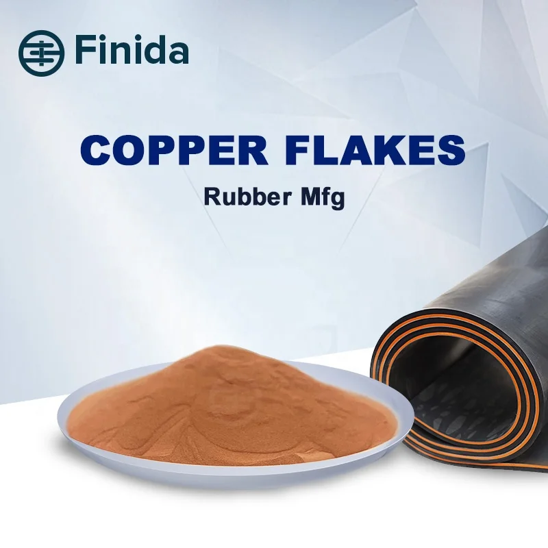 Rohs применимый-150 + 300 сетчатый токопроводящий наполнитель медные порошки для производства резины