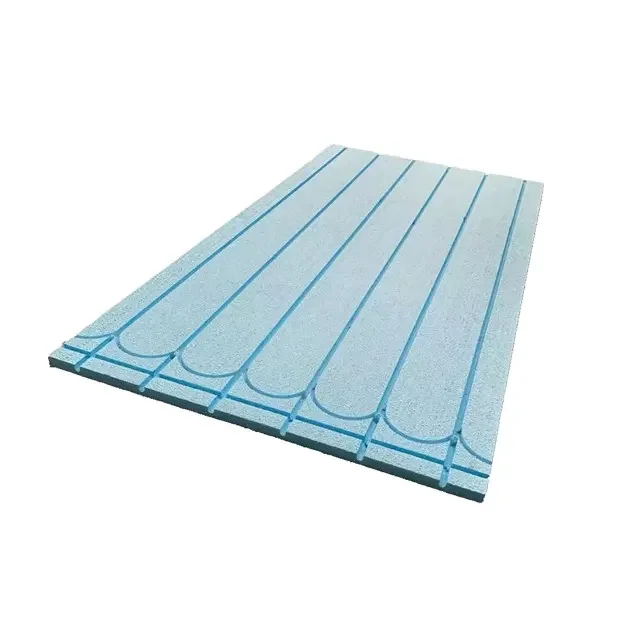 Hot Sale New Product Polystyrene Material Grooving Aluminum Thermo Underfloor Heating Panel Heating Floor Heating Board