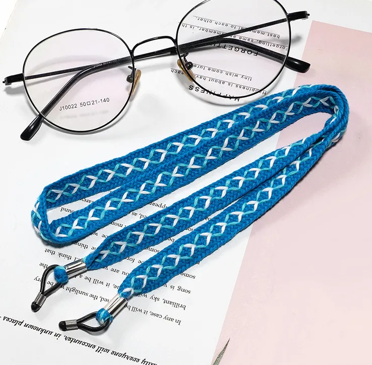 Glasses Chain Holders Ethnic Style  Eyewear Lanyard Retainer Cord Korea Style Vintage Sport Sunglasses Strap