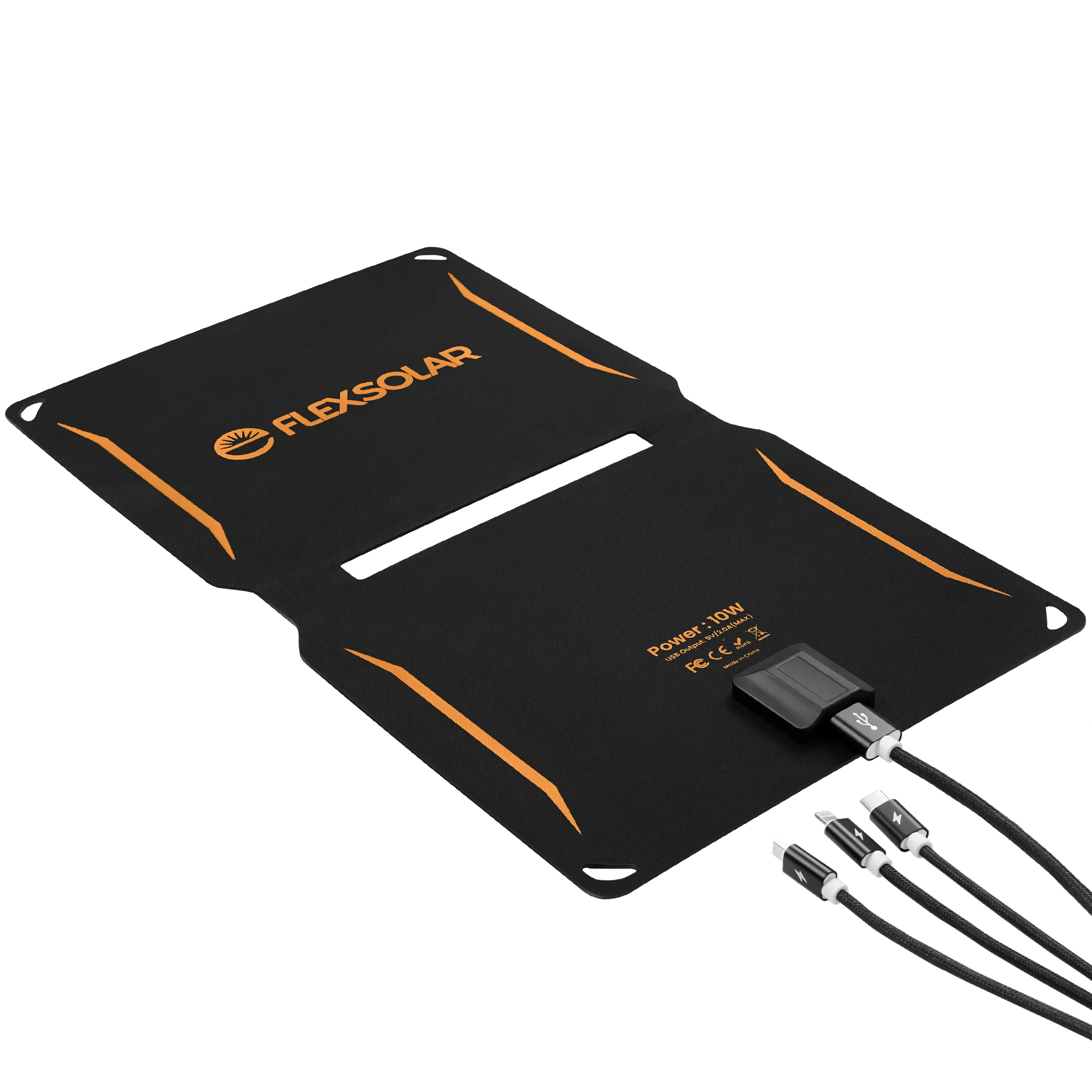 10W 20W 5V Portable Solar Charger Foldable Solar Panel Waterproof for Mobile Phone Power Bank