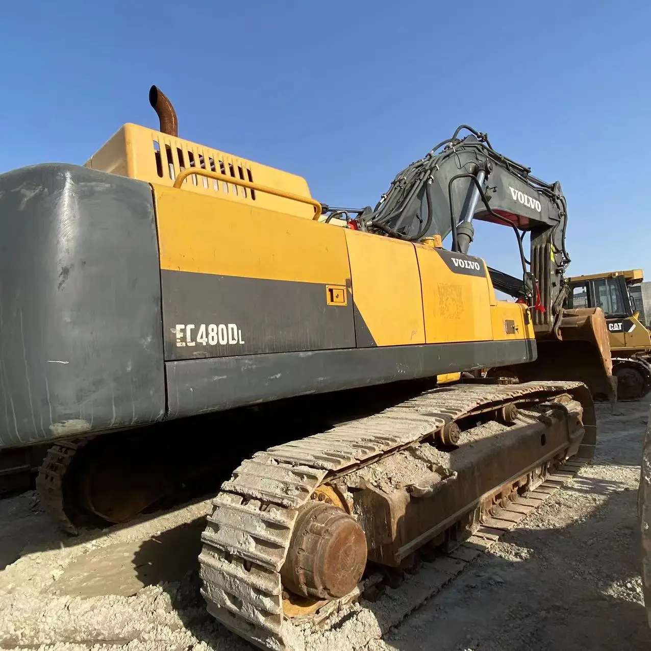 Лидер продаж экскаватор ZIHUI по низкой цене оригинальный Uesd Volvo EC480 высочайшее качество и низкие часы