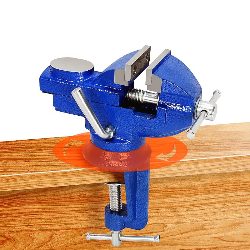 OEM Factory 360 Degree Rotatable Multi-function Quick Table Bench Vise Clamp Base Vises
