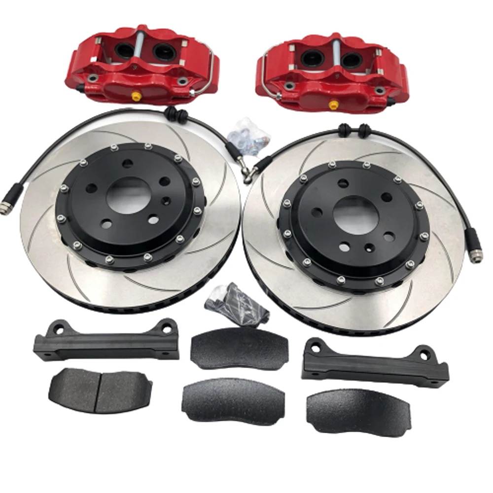 modify car Jekit racing brake kit JK5200 four pot brake caliper with lights for-Honda civic 1.0 executive 10th gen