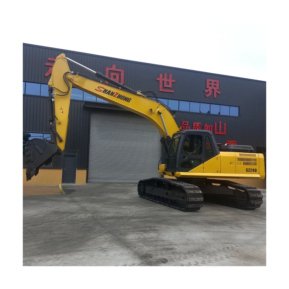 Made in China 22ton construction machinery SZ240 hydraulic crawler excavator with good price for sale