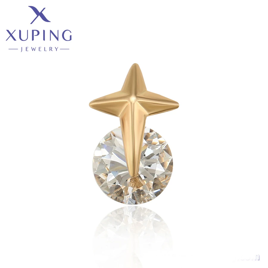 A00273049 xuping ювелирные изделия Модный классический дизайн 18-каратное золото особая звезда элегантная простая нейтральная подвеска Лидер продаж