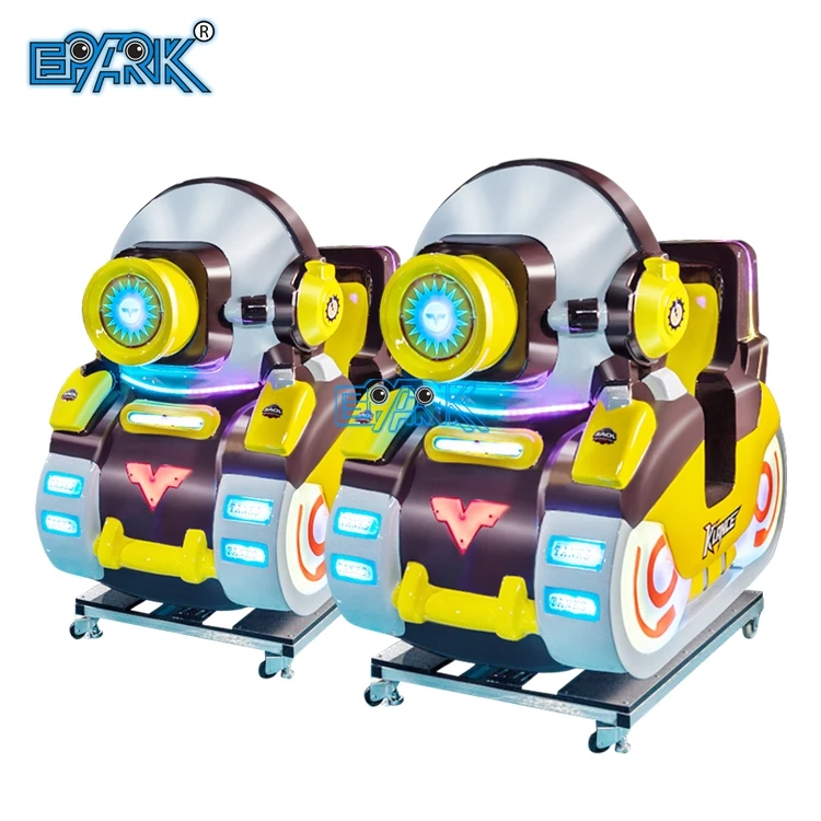 Coin Operated Arcade Kids Small Machine Ride On Cars Tank Swing Car Game Machines Fiberglass Child 3d Video Games
