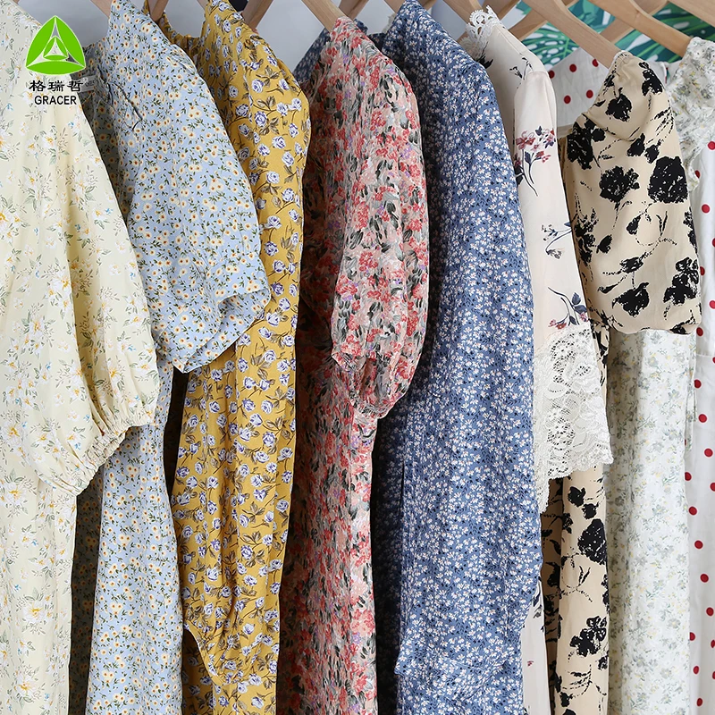 Premium Used Clothing Bales Used Silk Dress Ukay Ukay Second Hand Clothing For Women