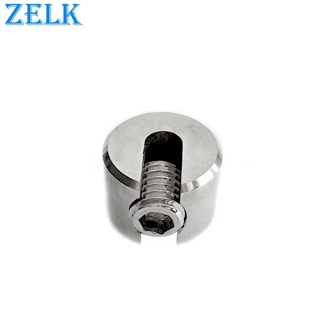 Hardware Stainless Steel Wire rope Round Clip Cable Clamp Net clip Stopper