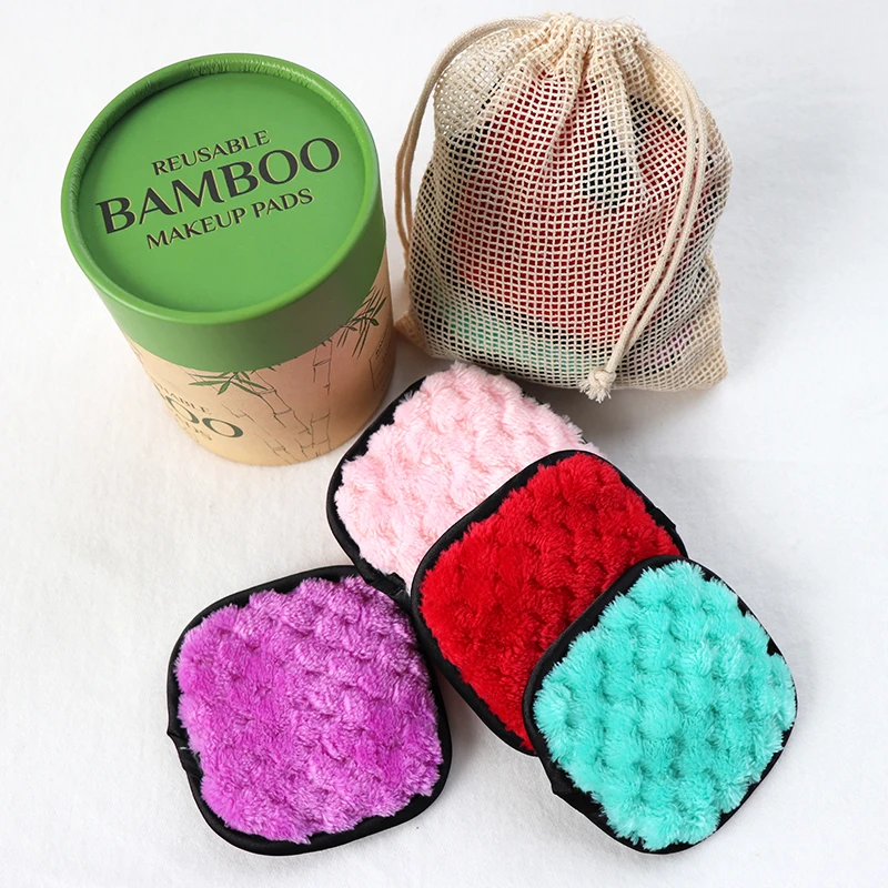 Многофункциональный Глубокое очищение волшебной красоты микрофибры Моющиеся средство для снятия макияжа с тормозные колодки