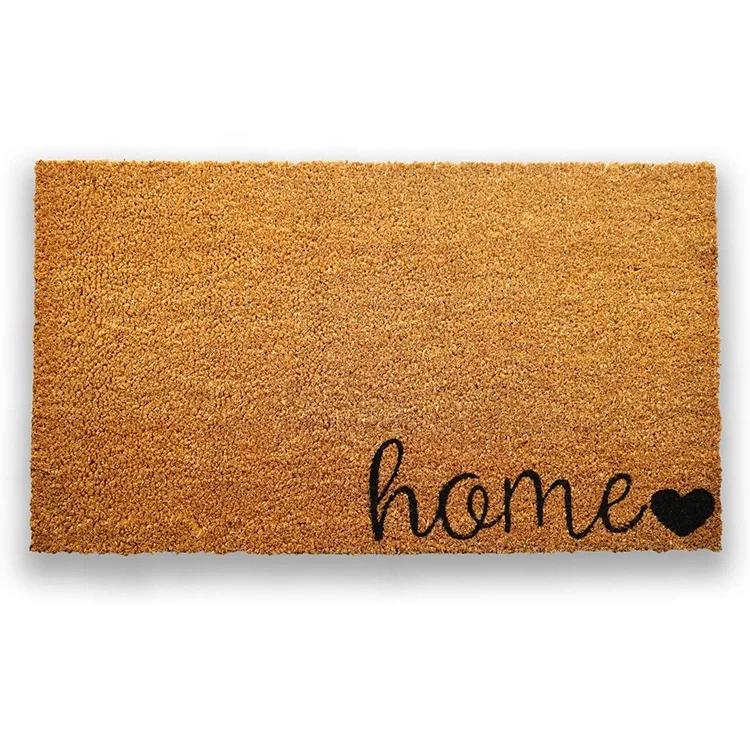 
Powerful Rubber Backing Coconut Making Entrance Indoor/Outdoor for Floor Coir Mat Doormat 