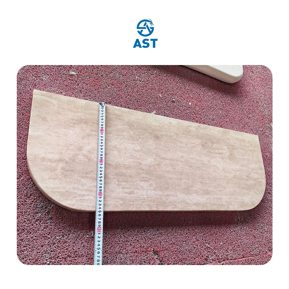 AST OEM/ODM Natural Hight Quality Modern hot selling Polished  Turkey Roman Travertine for floor and wall