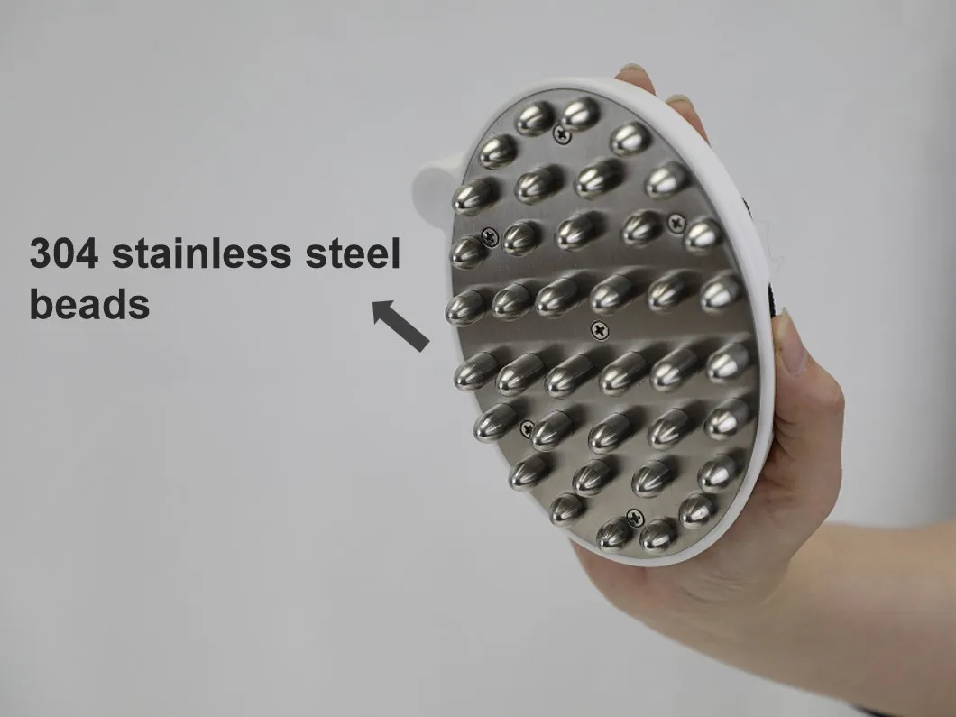2024 Stainless Steel Body Gua Sha Heating Therapy Instrument Muscles Rolling Percussive Muscle Roller Massager device