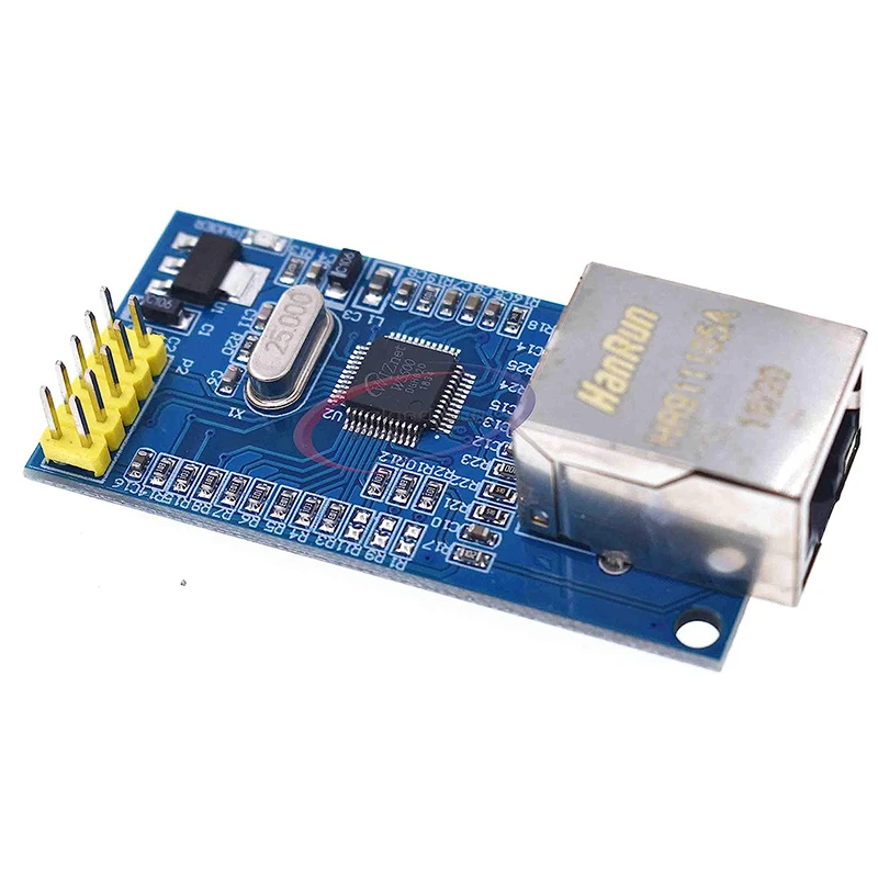 W5500 Ethernet Network Module Hardware TCP/IP 51 / STM32 SPI Interface microcontroller Program Over W5100 for Arduino I/O MCU