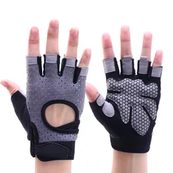 Dumbbell Horizontal Bar Exercise Half Finger Gloves For Sports Training Gym Gloves Weight Lifting Workout Fitness Gloves