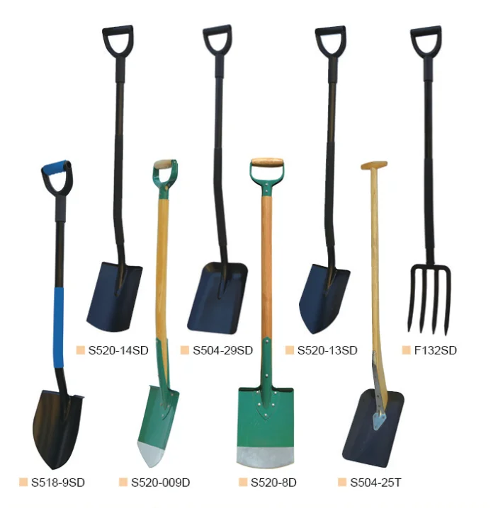 Hot Sale All Steel Ergonomic Handle Shovel for Durable Using
