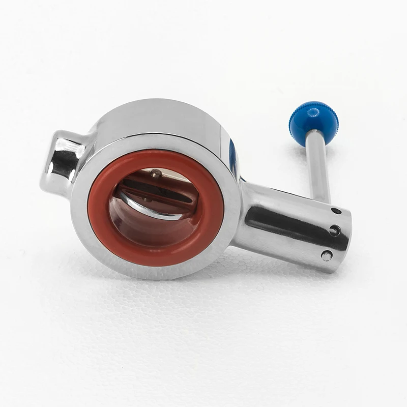 High Quality Custom Made Affordable DIN ISO WCB 304 Manual Wafer Pneumatic Butterfly Valve Dn32