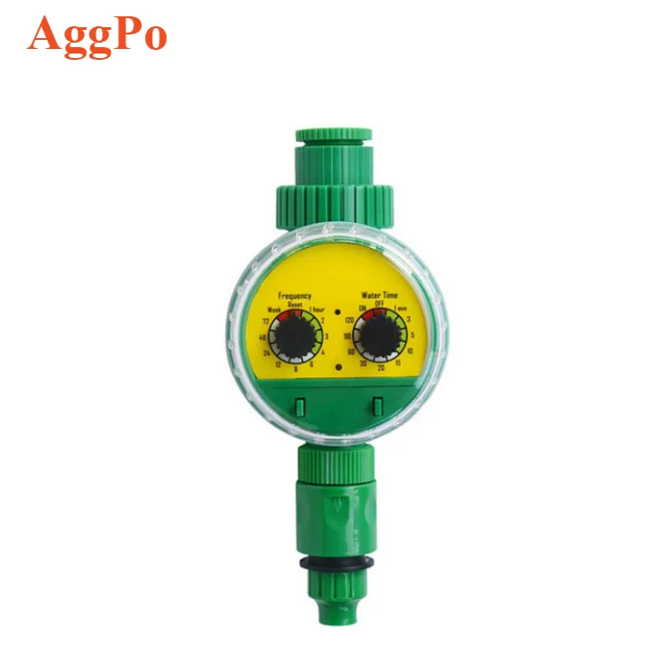 Automatic garden water spray timer irrigation system mechanic controller dripping valve with rotating knob
