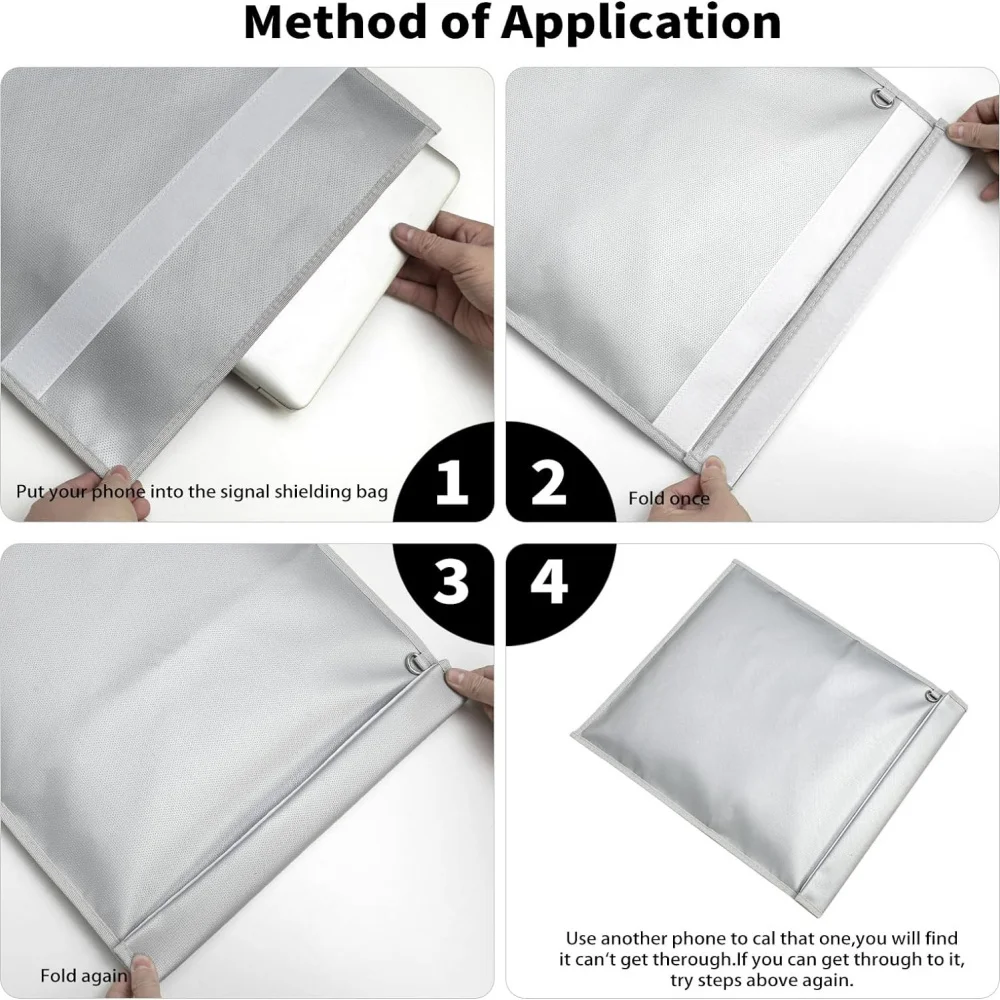 RFID mobile phone, tablet, laptop, radio, Faraday key protective case, anti-theft and anti tracking