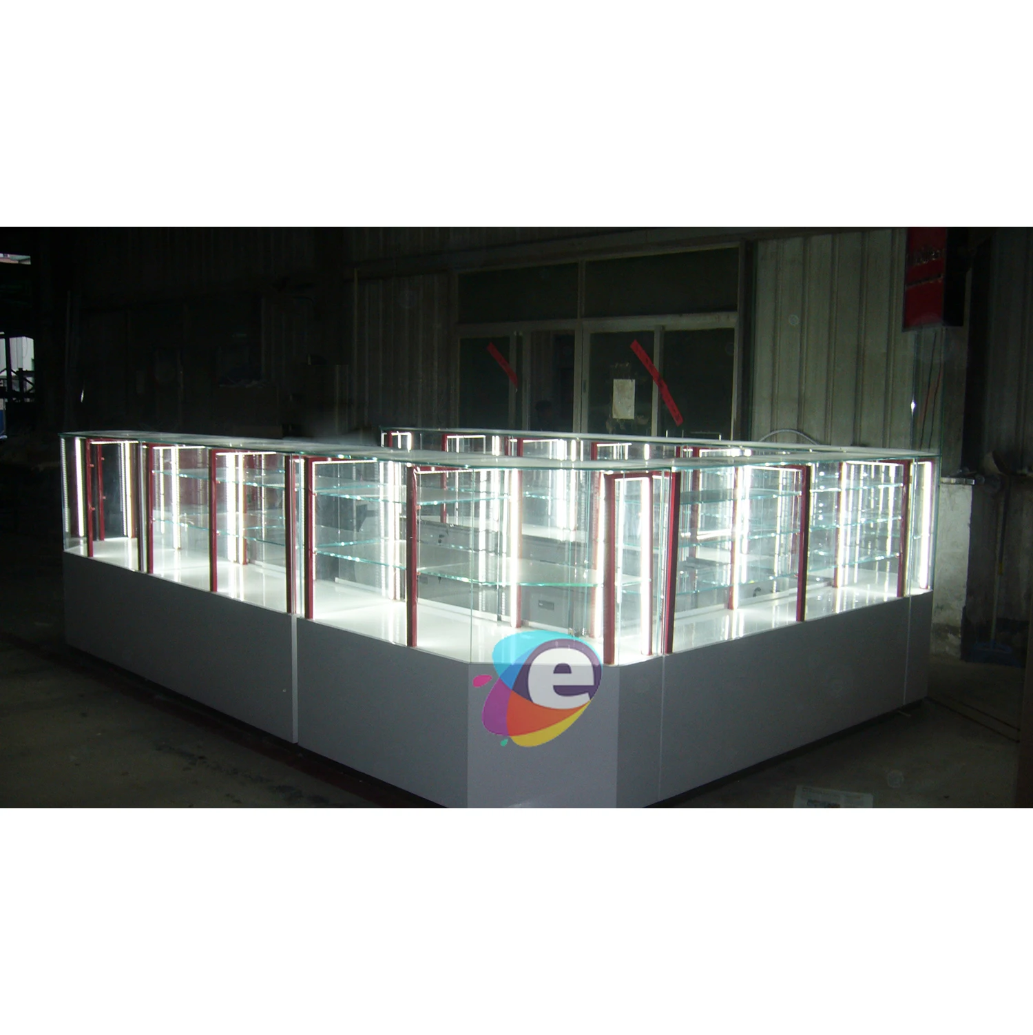 Rotating smart phone Style painted shop cell kiosk Online store