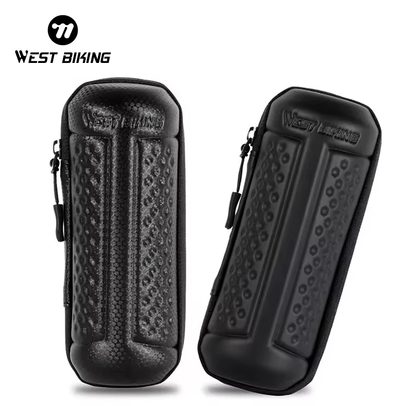 WEST BIKING Rainproof NEW Double Zipper Bicycle tool Box Shockproof Reflective Cycling Frame Bike Accessories Tool Box