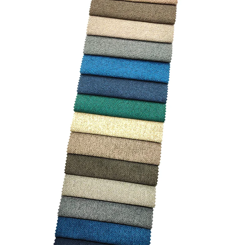 Customize Small pineapple plaid printing printed 100 polyester fabric for sofa upholstery furniture home textile linen look