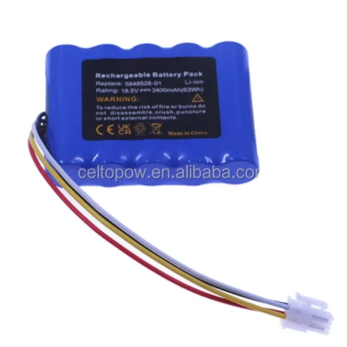 Cameron Sino 5200mAh Battery for Husqvarnas Automower AM430X Black 550 580 68 33-01, 580 68 33-02 ,580 68 33-03 Battery