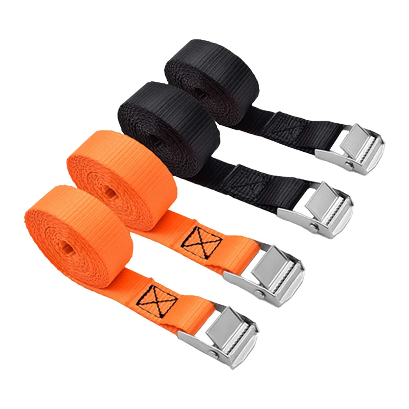 High Tenacity zinc cam buckle straps logistic cargo lashing belts tie