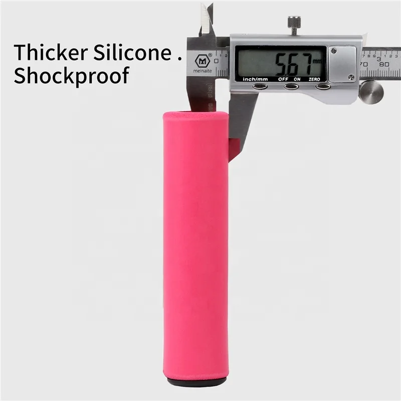 Bike Grips Ultralight Cycling Handlebar Grips MTB Anti-slip Silicone Bicycle Handlebar Grips