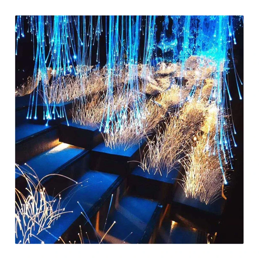 TXPOF OEM Ceiling Decoration Headliner Fiber Optic Cable Swimming Pool Light Led Fiber Optic Lights