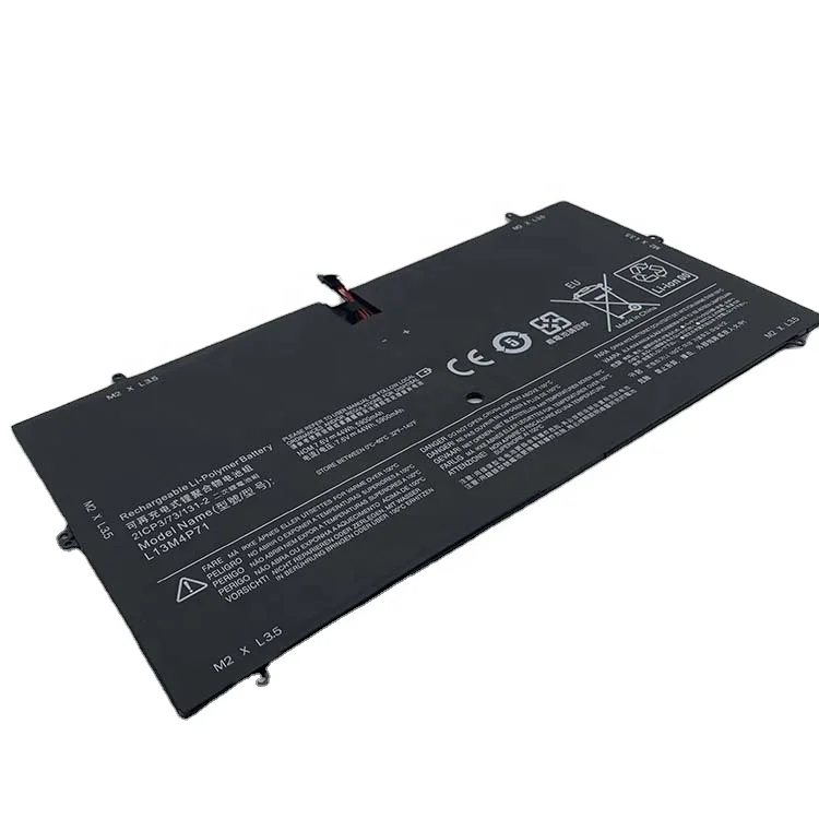 Wholesale 7.6V 44Wh L13M4P71 L14L4P71 2ICP3/73/131-2  Replacement Laptop Battery for Lenovo Yoga 3 Pro-1370 Series Notebook 4 C0