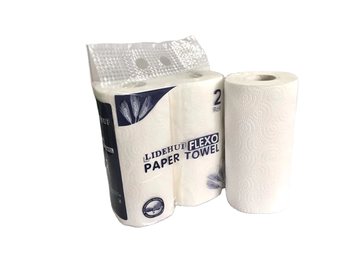 Kitchen Towel Roll Soft Bamboo Bulk Factory Price 2 Layer Style Packing Pulp Lazy Rag Kitchen Towel Tissue