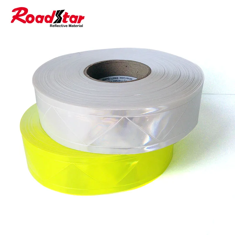 Triangle embossing PVC warning reflective tape