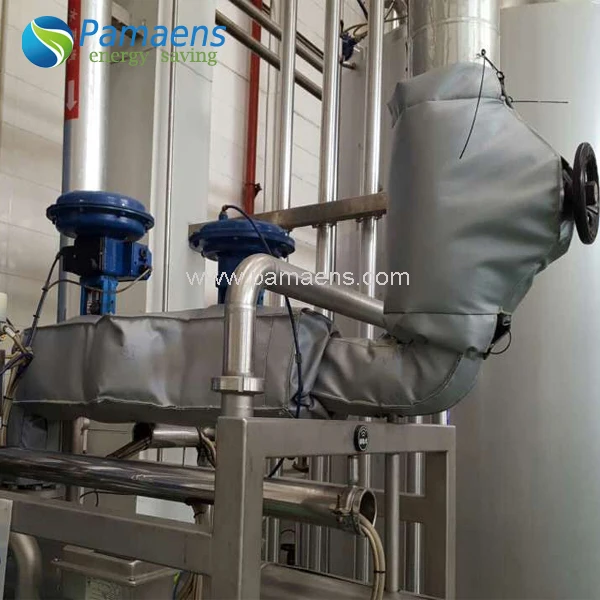 High Quality Removable Glass Fiber Cloth Thermal Jacket Insulation for Exhaust Valves and Pipes