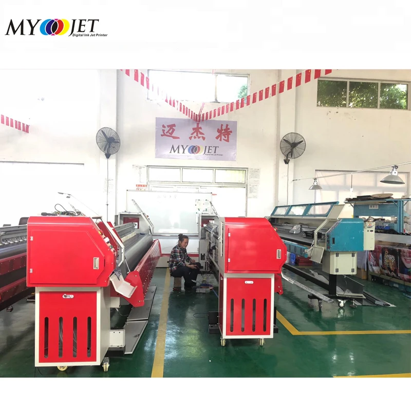 Myjet Digital 3.2m 10 Feet Myjet Pvc Flex Banner Printing Machine Large Format Printer in China