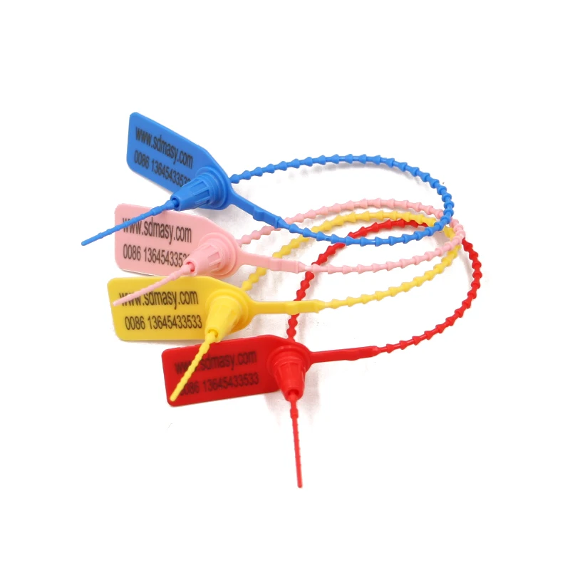 MA-PS 6059 adjustable security seal plastic seal for mail bag courier plastic seal