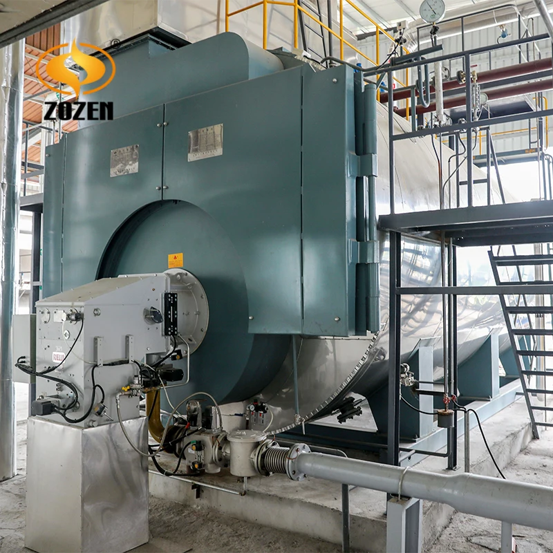 Gas and Oil Fired Three Pass 1ton 5ton 10ton Steam Boiler for Medical Industry