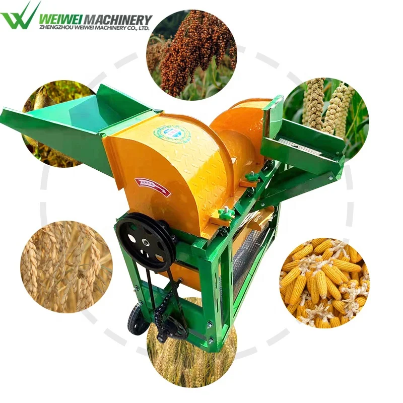 Weiwei hot sale agro mini sheller wheat thresher bean thresher soya sheller